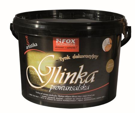 Tynk dekoracyjny Glinka Prowansalska FOX