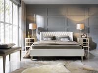 Sypialnia w stylu glamour - wnętrze diwy